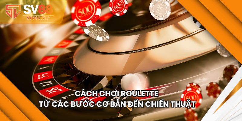 Cách Chơi Roulette Từ Các Bước Cơ Bản Đến Chiến Thuật