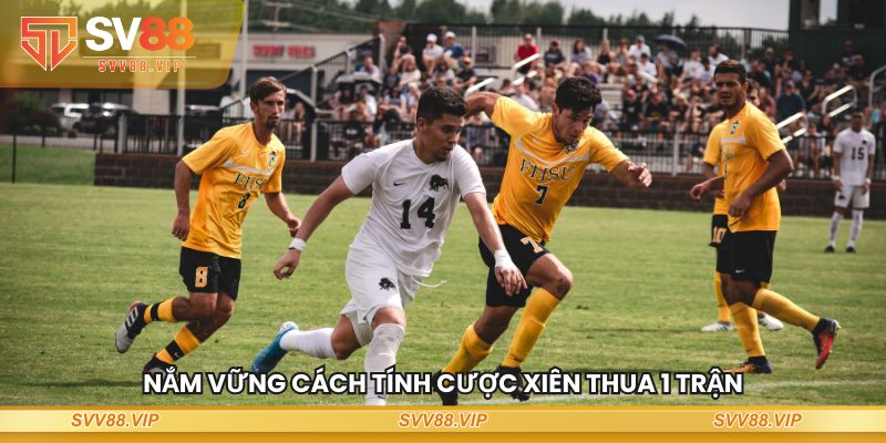 Nắm vững cách tính cược xiên thua 1 trận
