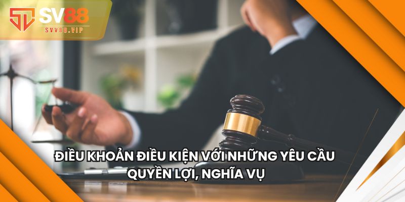 Điều Khoản Điều Kiện Với Những Yêu Cầu Quyền Lợi, Nghĩa Vụ