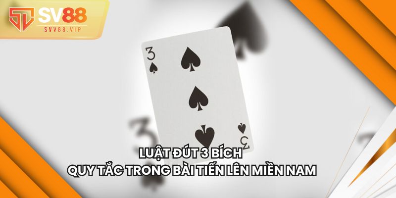 Luật Đút 3 Bích - Quy Tắc Trong Bài Tiến Lên Miền Nam