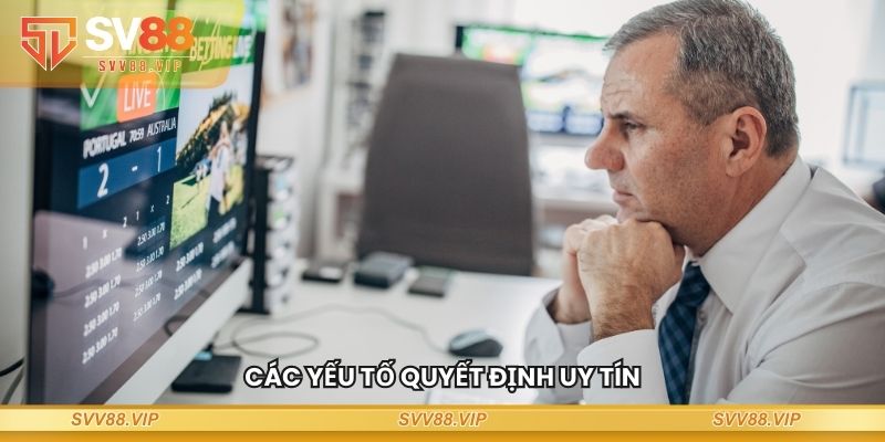 Các yếu tố quyết định uy tín của trang cá cược esport
